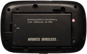 Battery operated portable WiFi for rental Bell